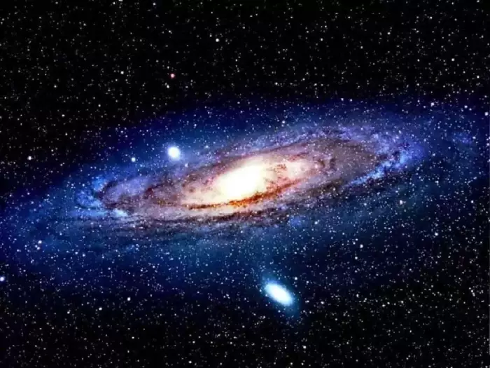 将太阳缩小成细菌, 银河系会有多大? 宇宙又是多大?