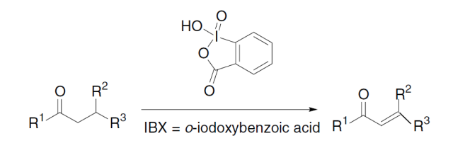 当量的ibx(o-iodoxybenzoic acid,邻碘酰基苯甲酸 氧化醛酮制备α