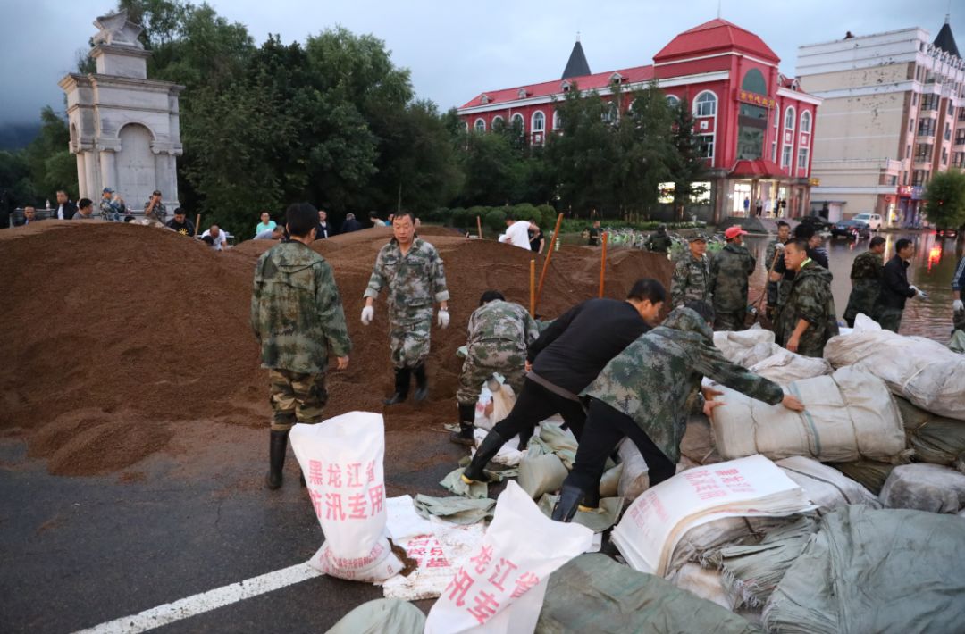 【抗洪抢险】伊春区:众志成城抗洪水 排涝救灾保安全