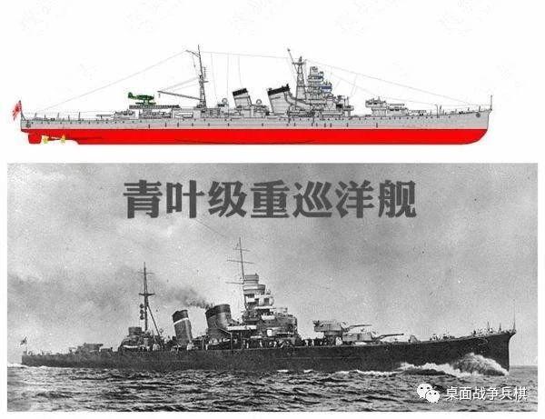 【组图】二战日本联合舰队重型巡洋舰一览:古鹰级与青叶级