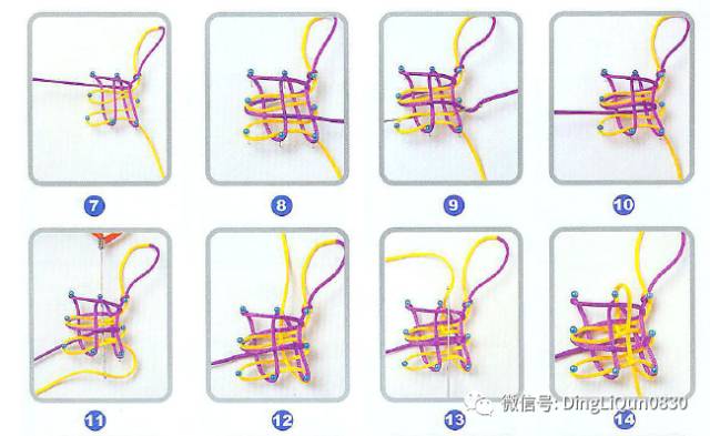 中国结艺92种常用的中国结的编法附详细流程图