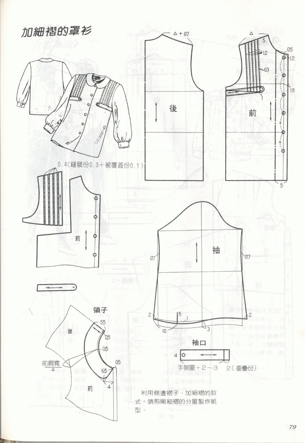 经典女风衣的制版图推荐-服装设计-CFW服装设计网