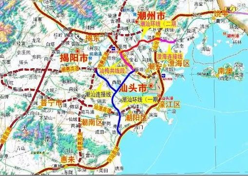 这条串起澄海城区和南澳岛的高速公路正在招标,十三五