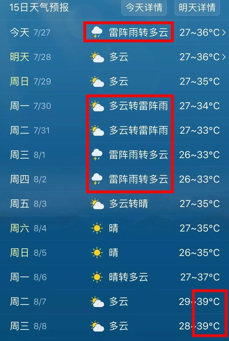 浙江嘉兴最近半个月的天气预报