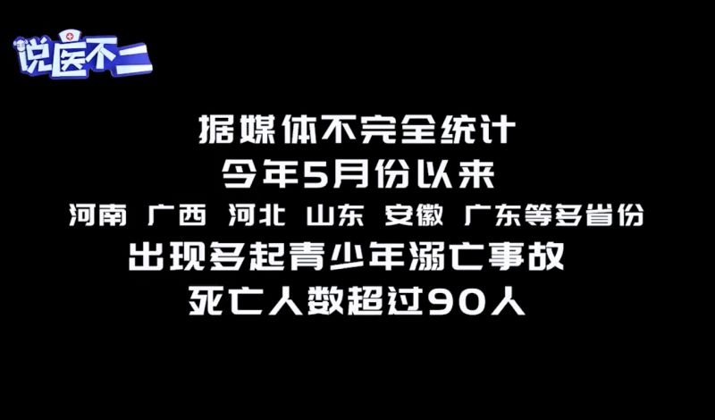 2万人溺水死亡,我国每年约有5.