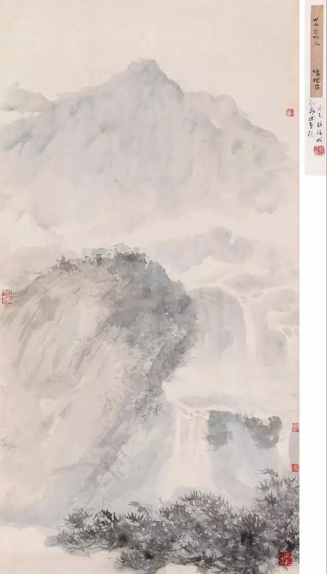 傅抱石国画作品欣赏