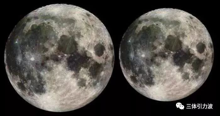 也就是月球完全进入地球的本影里,月亮的亮度看起来最暗淡.
