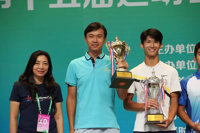广州网球队夺2金，男单冠军曾思达：夺冠是最好成人礼