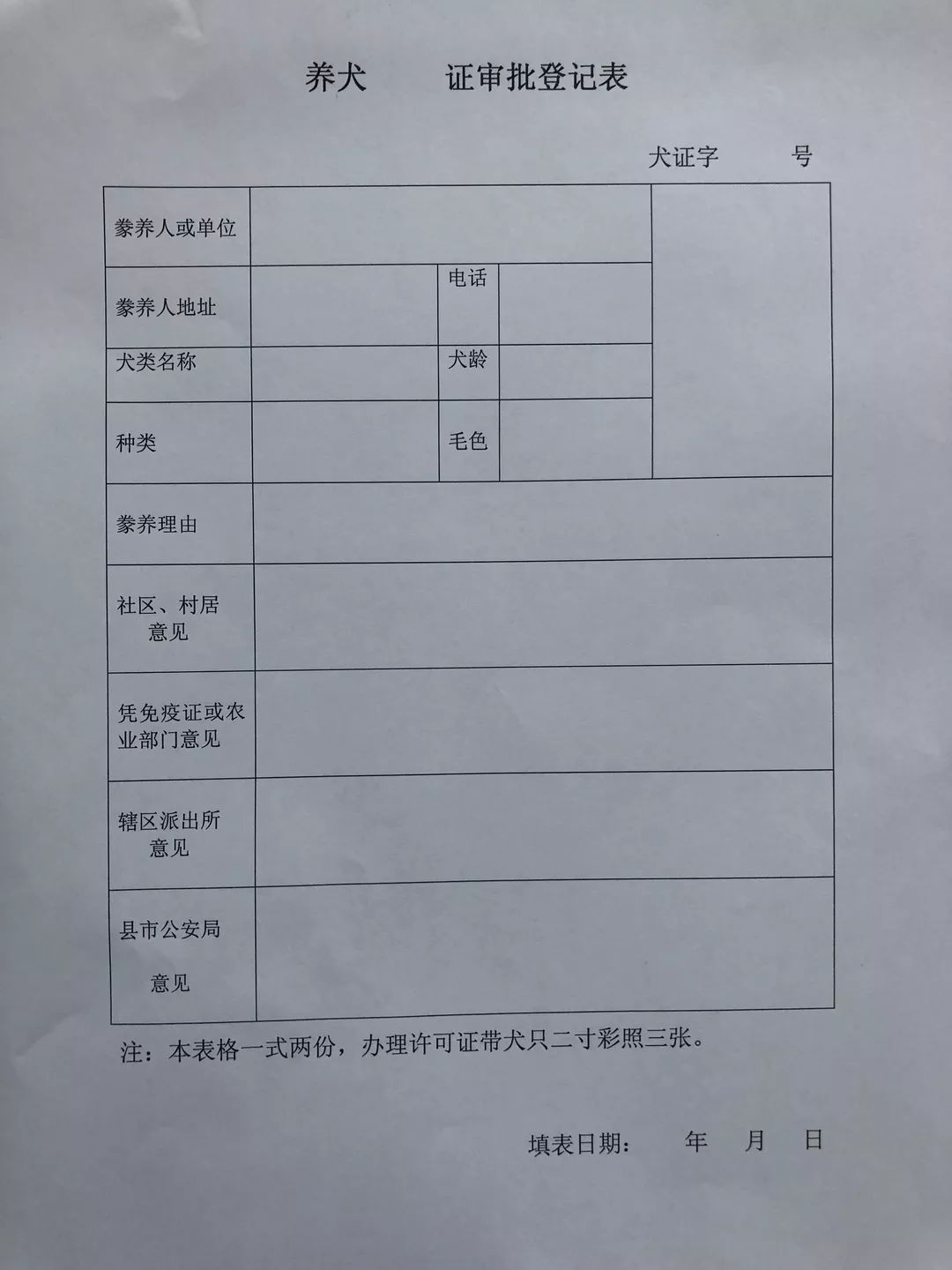 爱它就给它一个合法的身份狗证办理指南