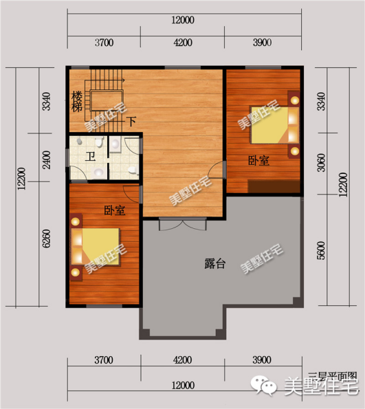 10款带堂屋的农村别墅第7款布局完美第9款却最受欢迎