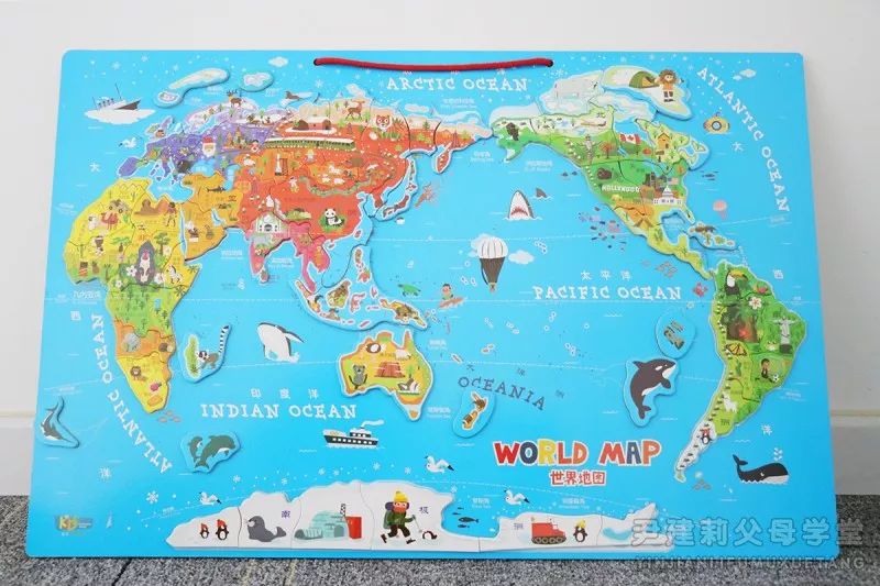 再来看看世界地图拼图.