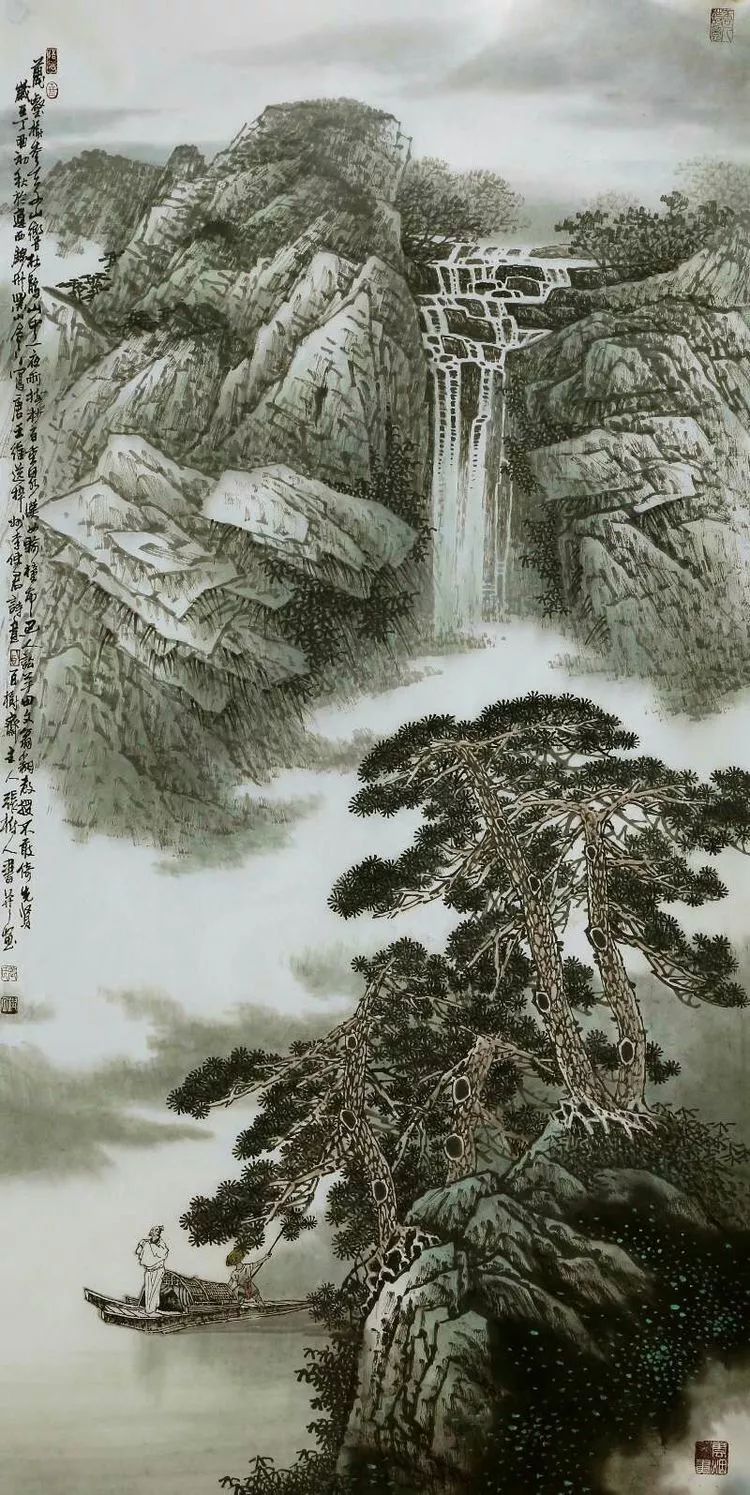 书画家专栏 │黑山著名画家张树人系列作品