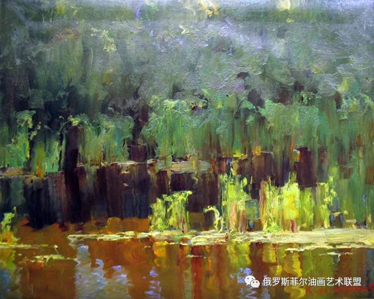 俄罗斯画家瓦伦汀·科罗特科夫风景油画作品赏析