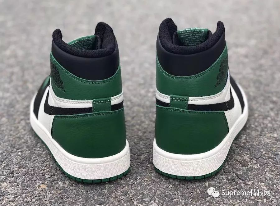 【发售预警】air jordan 1 "黑绿脚趾"实物曝光,即将正式发售!