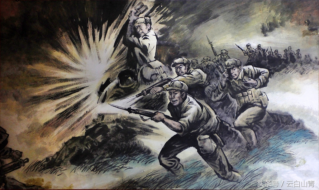 建军节前夕向您展示当年淮海战役第三阶段解放军英勇战斗的图集