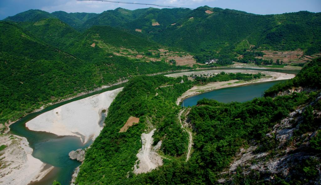 太美了陕西商南县又一个全新景区丹江画廊的别样风景