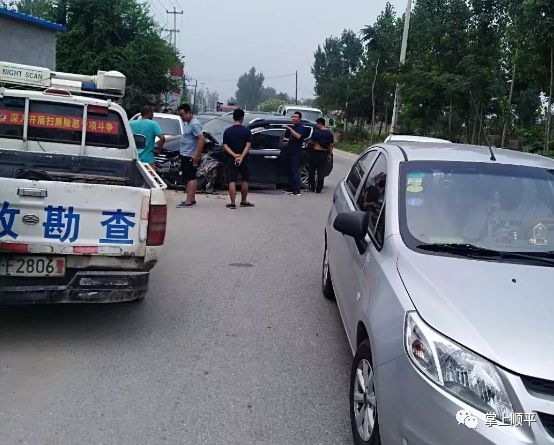 顺望公路北下叔村发生严重的车祸,北下叔一女子受伤住院.