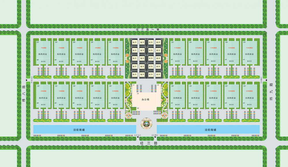 四大园区之一——新疆中化联合医药产业园项目在米东区化工工业园开建