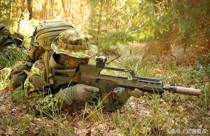 军事丨爱沙尼亚特种部队和西班牙特种部队,装备的g36系列步枪