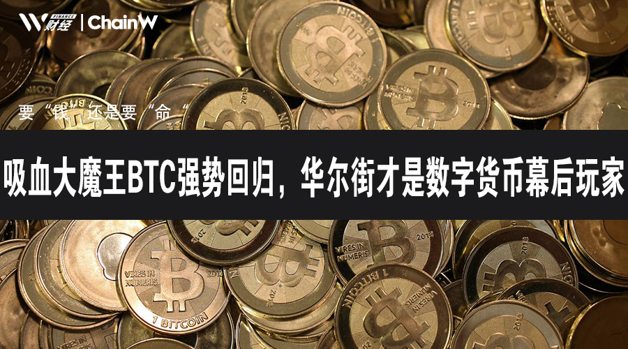 吸血大魔王BTC強勢回歸，華爾街才是數字貨幣幕後玩家？ 商業 第1張