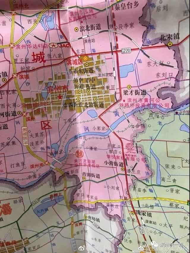 滨州交通旅游地图竟硬生生制作成民营医院分布图,市民