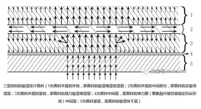 芯吸的原理_2 、织物结构设计:充分发挥材料的吸湿速干特性,结合使用者的特定需求   3、染整(2)