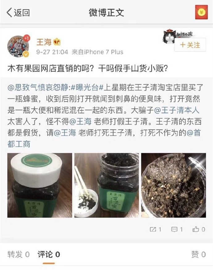 王子清为何打掉了中国"打假第一人"王海