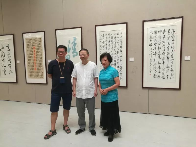 "2018年海峡两岸汉字节·台湾书法作品展"在厦门市美术馆展出