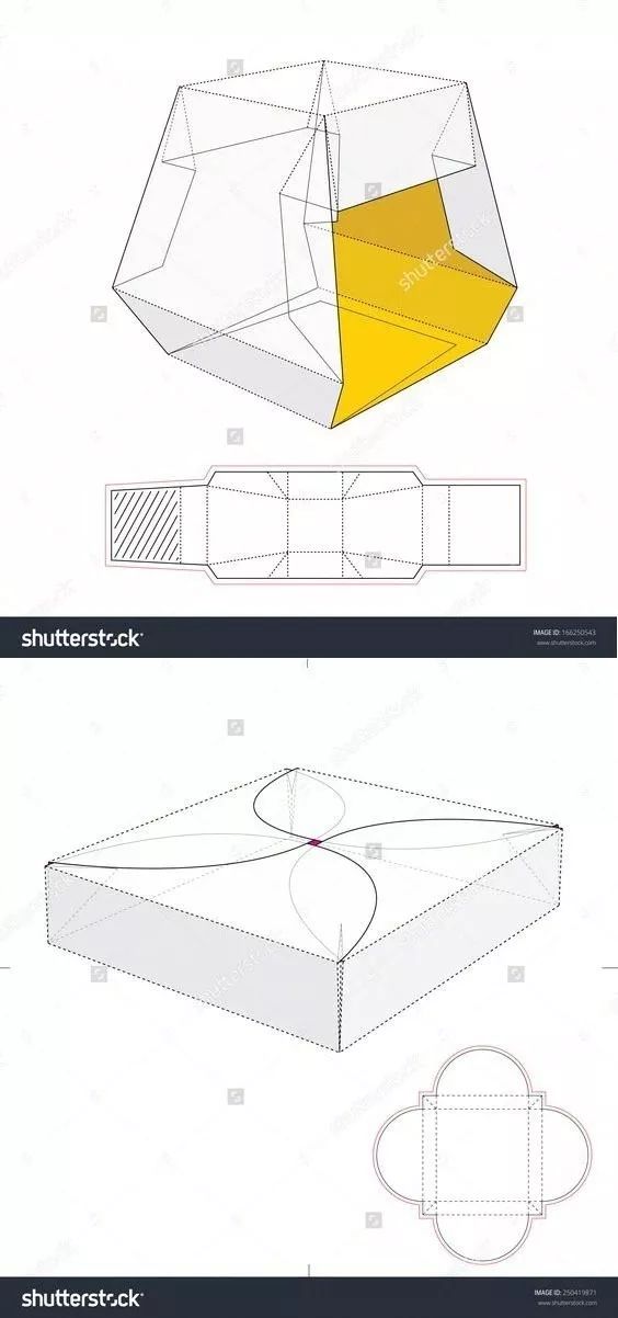 异形包装设计结构图,干货转需