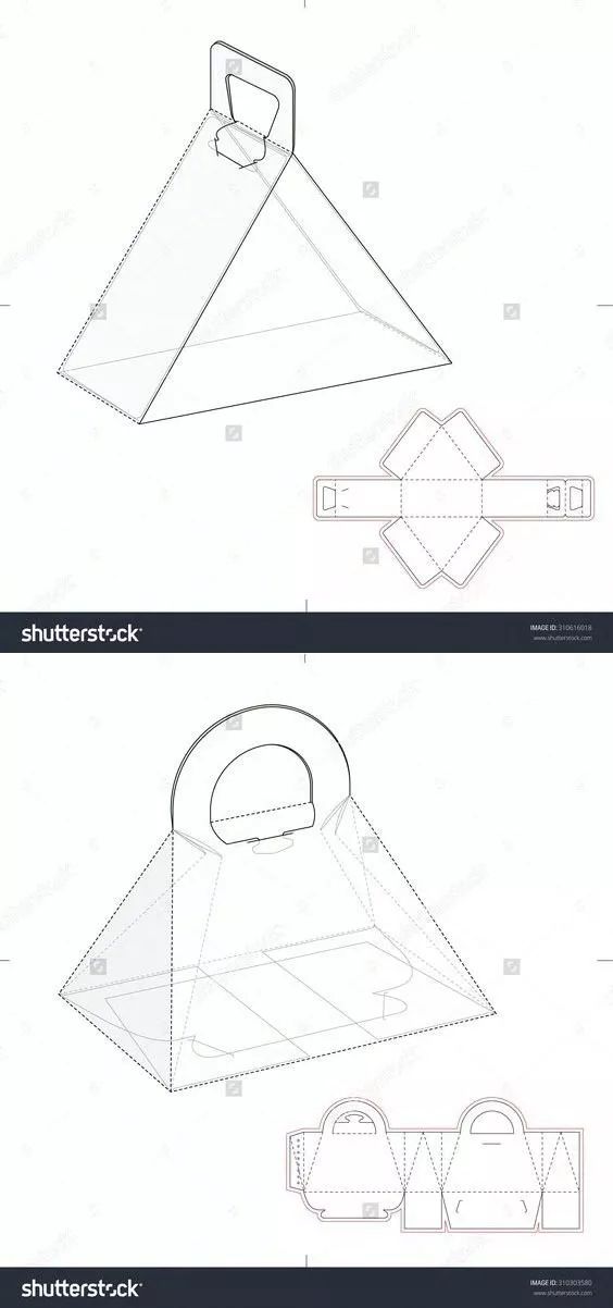 异形包装设计结构图干货转需