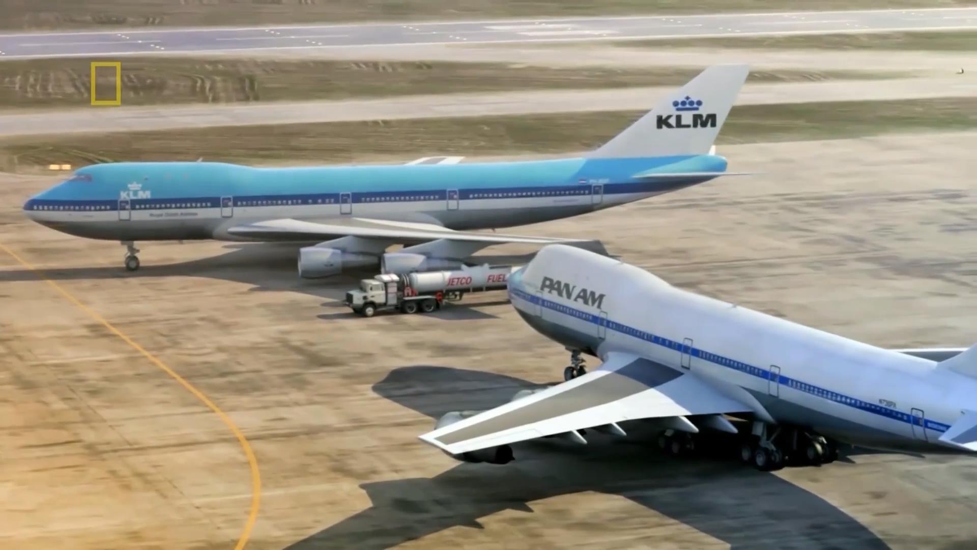 世纪大空难:41年前,特内里费,两架波音747撞在