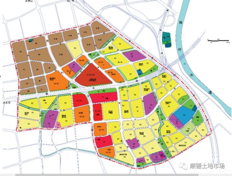 新增40多宗住宅地,7所新学校……陈村tod项目周边规划