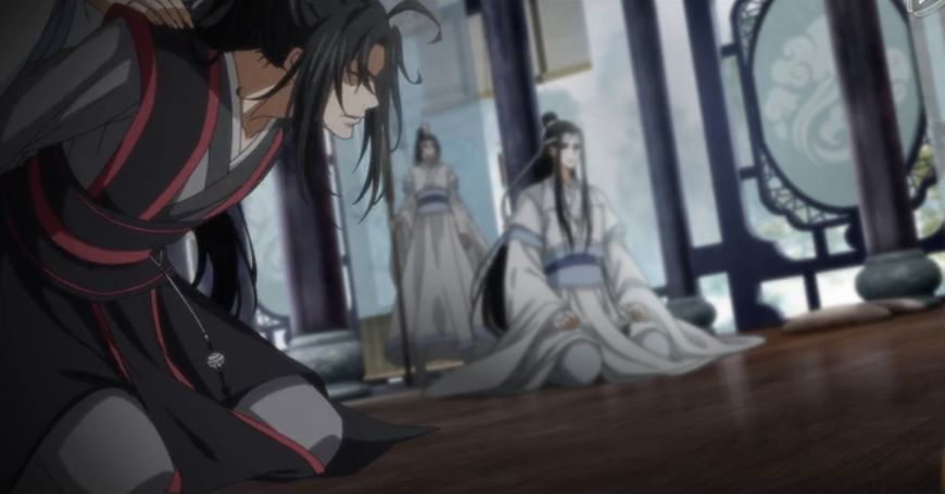 魔道祖师第5集魏无羡明显是受冷泉同浴对蓝忘机的身材颇有言词