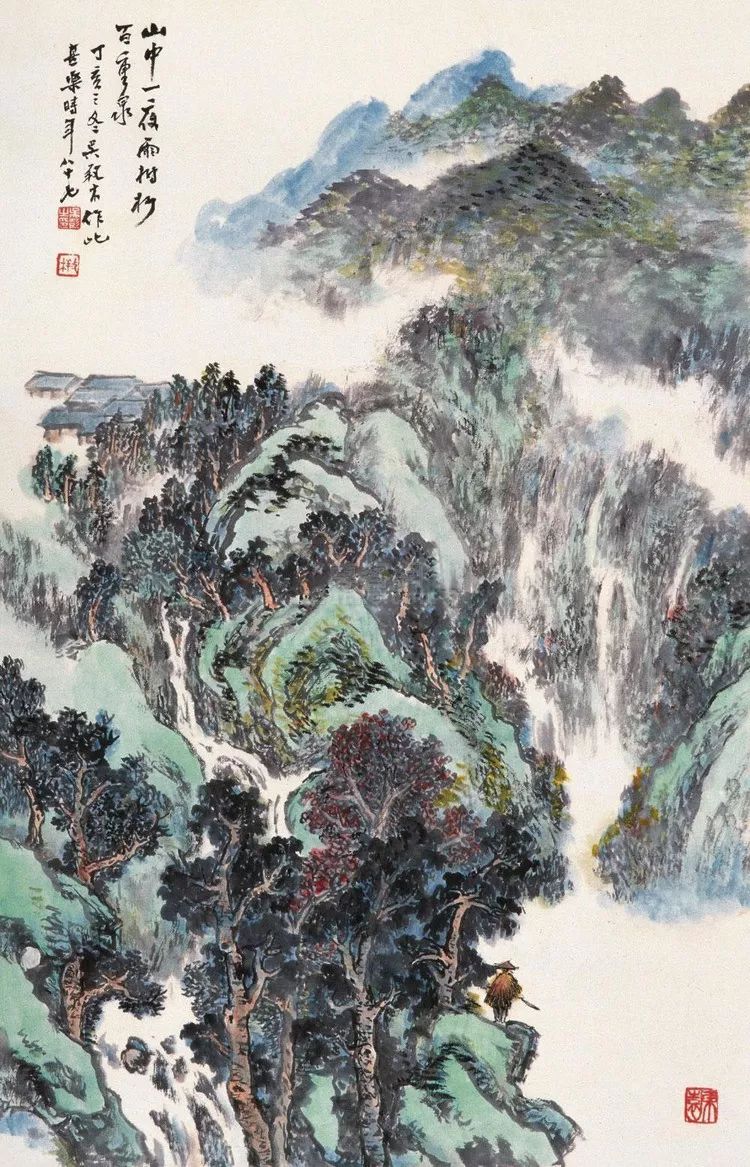 吴养木承前启后开创一代画风100幅