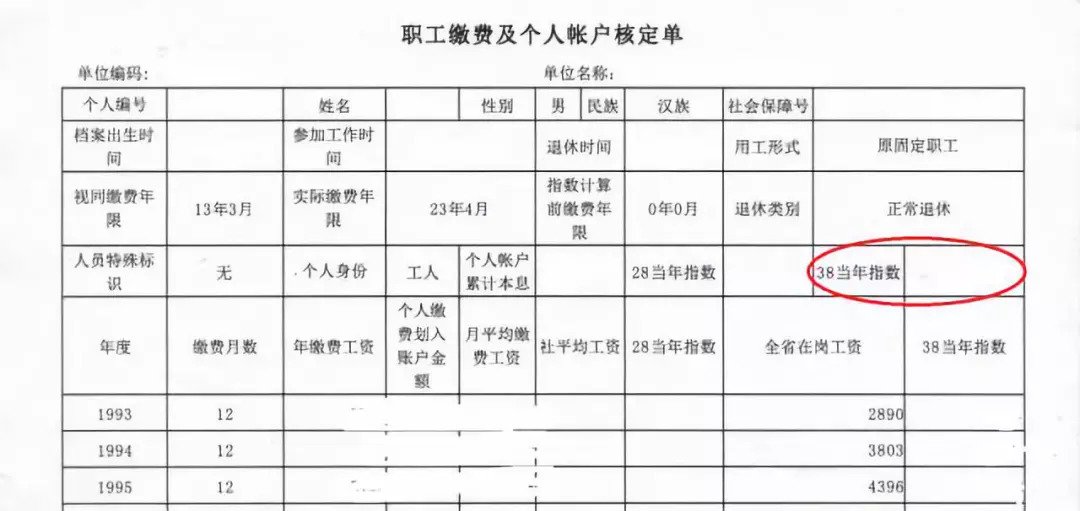 【涨姿势】基本养老金计发办法及示例