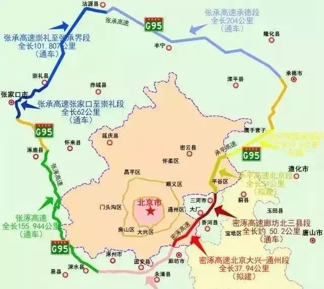 荣乌高速新线是雄安新区"四纵三横"区域高速公路网中的"一横",路线全