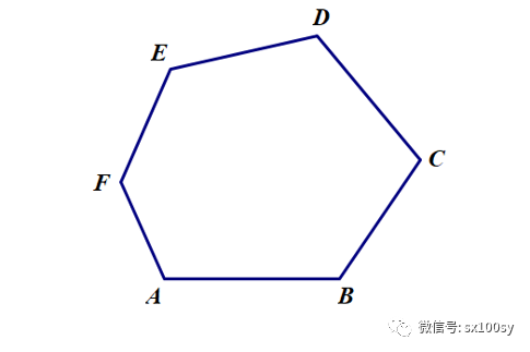 有一个凸六边形,从它的六个顶点中任意取出三个都可以构造出一个以这