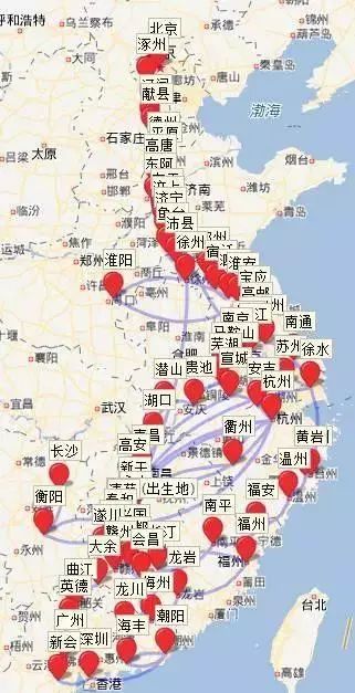 关于"旅行"你就别嘚瑟了,看看李白,苏轼的地图打卡