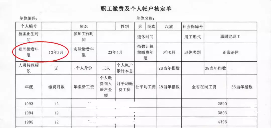 【涨姿势】基本养老金计发办法及示例