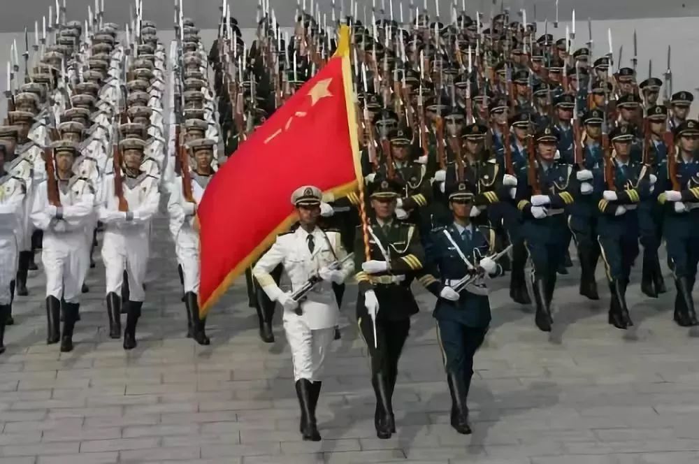 中国人民解放军的英姿
