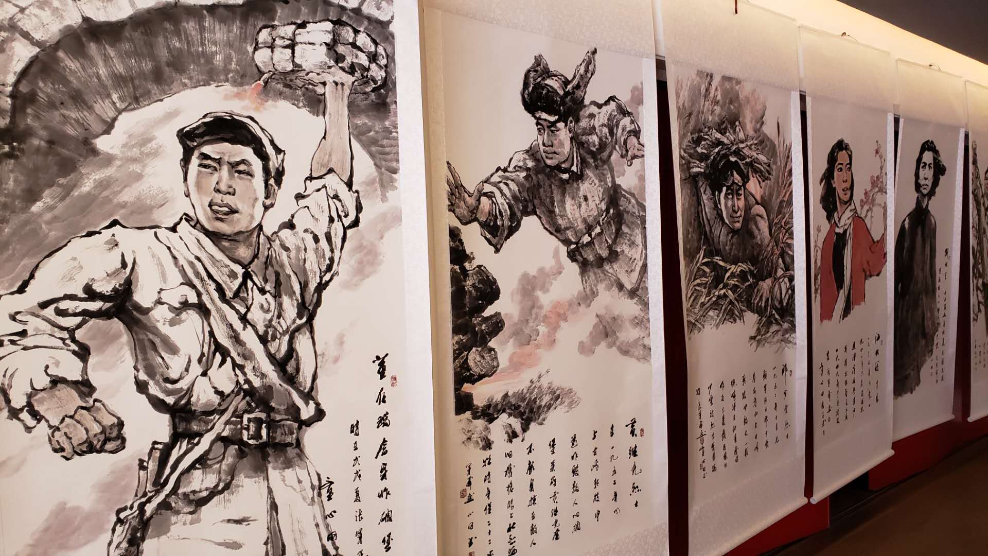 com以及军旅书画家特有的"大气""正气""浩气"的书风画风.