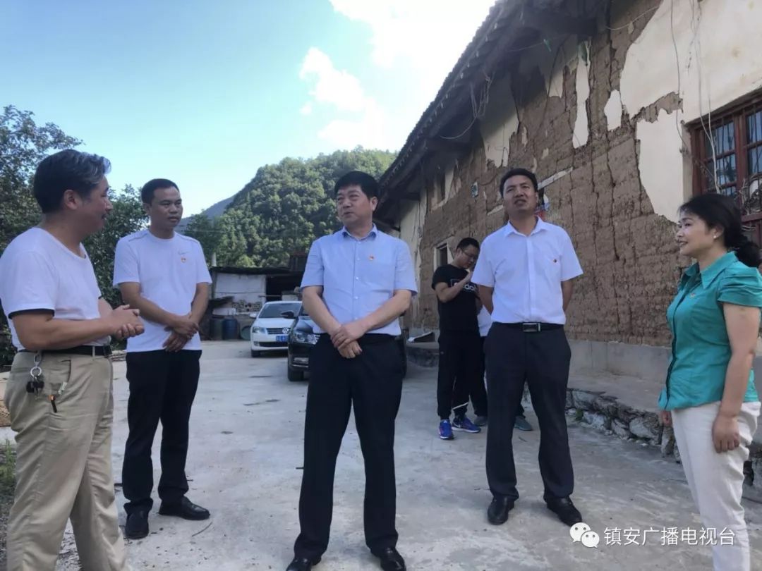 贾建刚在回龙镇调研产业发展