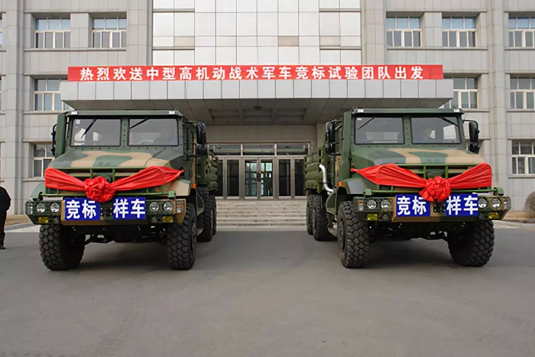 2014年5月,解放为我军打造的新一代中型高机动性通用战术车辆"胜虎"