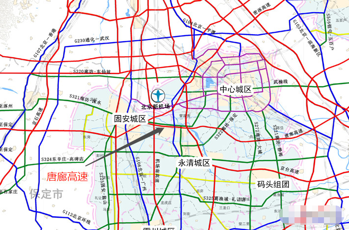 固安构建三纵三横高速公路网荣乌高速新线最新消息来啦