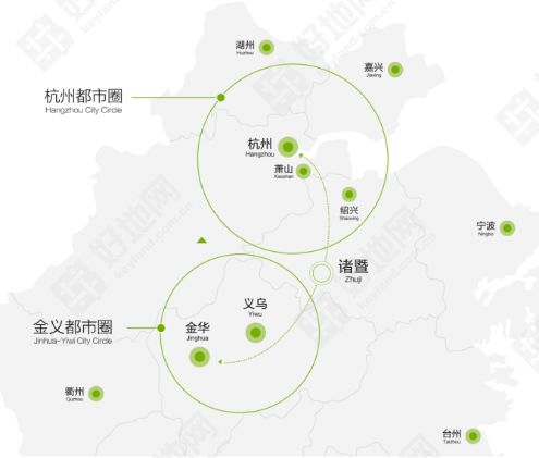 今天(8月1日),近30家开发商前往诸暨实地踏勘:下半年