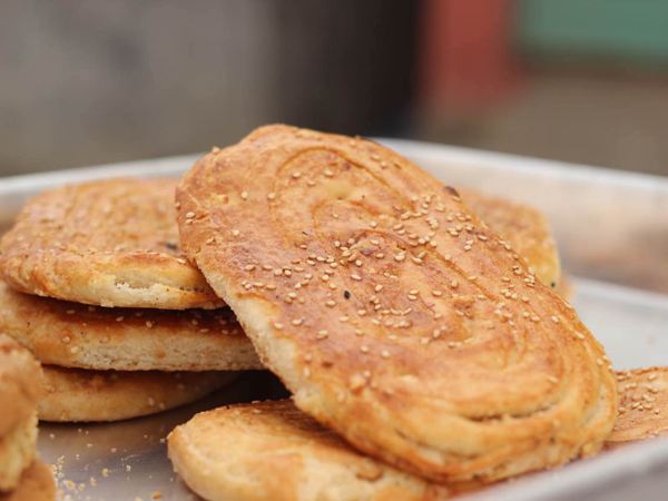 临沂特色美食小吃之锅饼