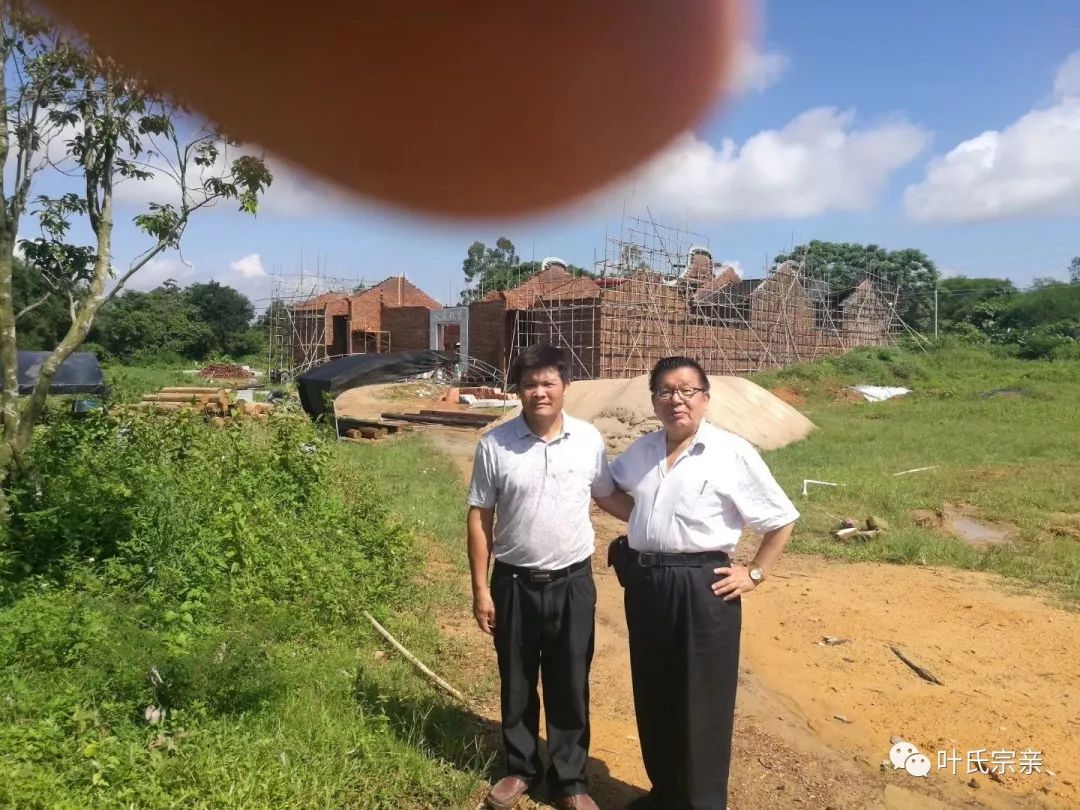 重建中的阳江叶氏宗祠程村祠叶植辉摄影编辑