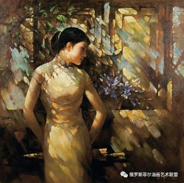 中国油画家田小平油画作品欣赏