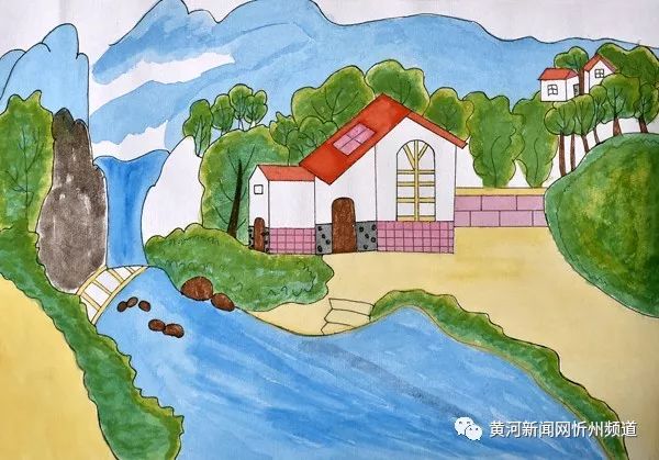 忻州首届中小学生书画大赛入围作品绘画展示(二十四)