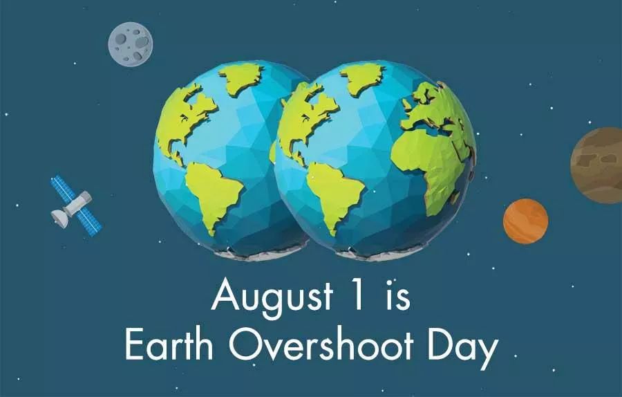 地球超载日(the earth overshoot day)提前:地球紧急向人类发来"欠费